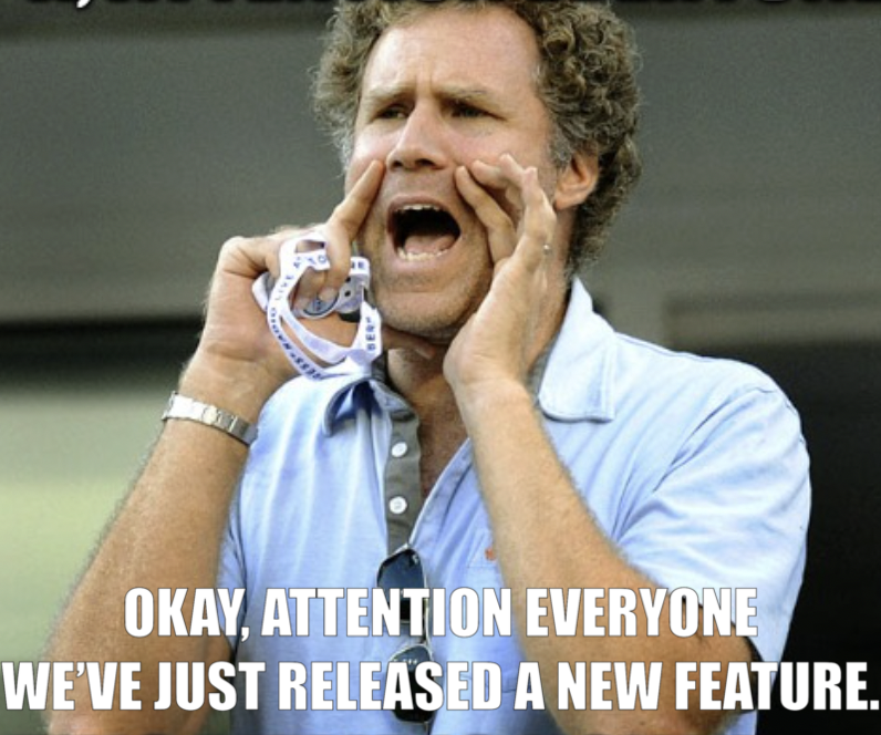 Feature Announcement